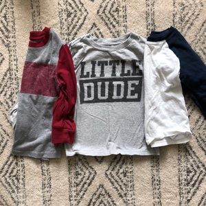 3T boys long sleeve shirts